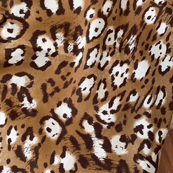 Satin Animal Print Tank by Lush / Size Medium - Picture 4 of 8